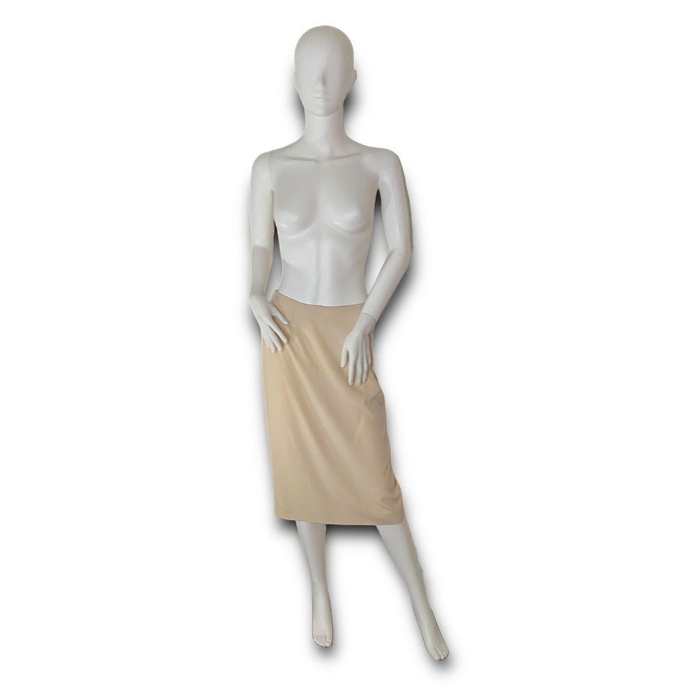VINTAGE MUGLER CREAM SKIRT